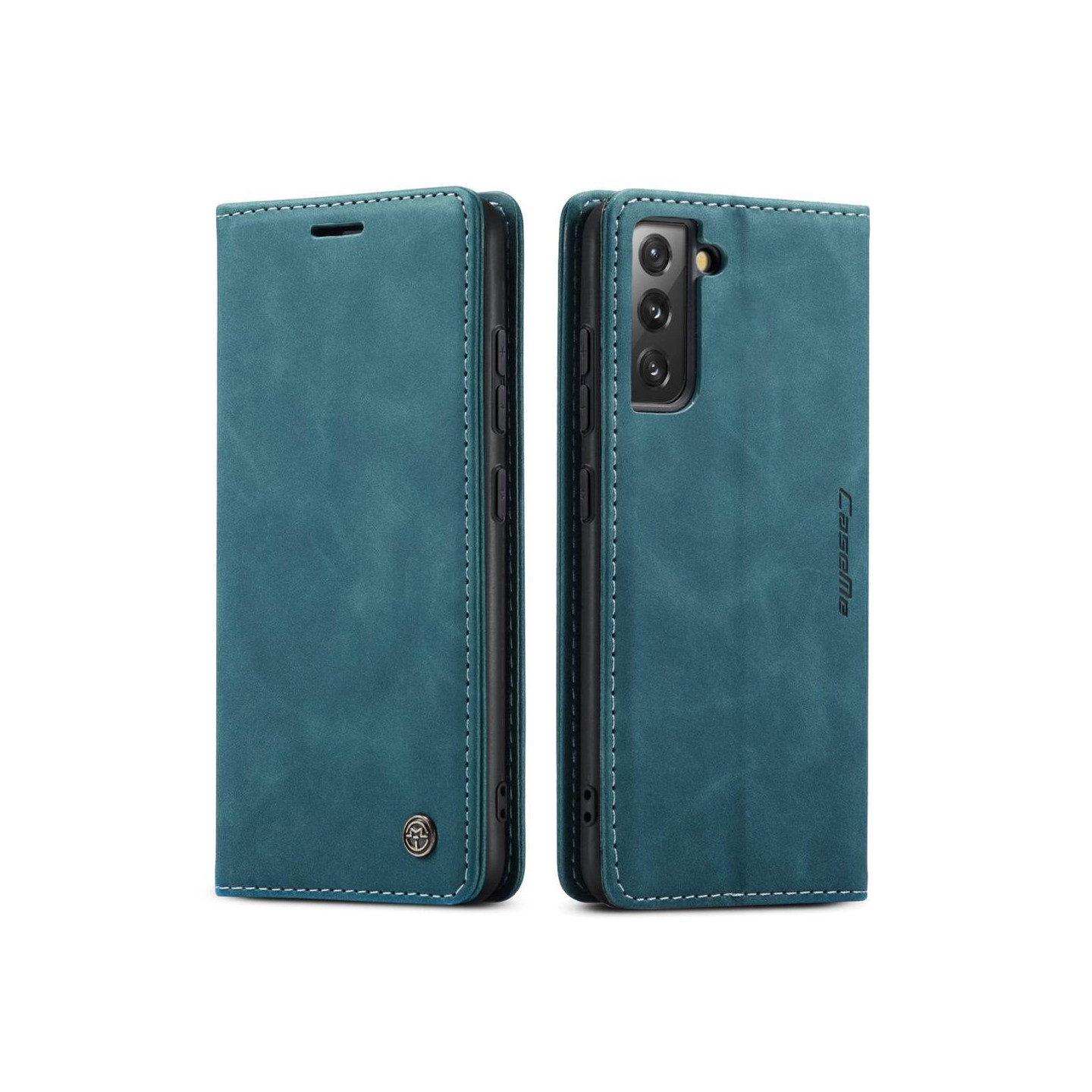 CASEME Retro Pung Taske til Samsung Galaxy S22 - Grøn