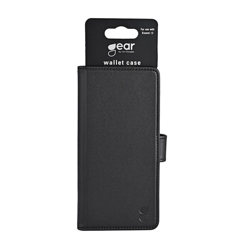 GEAR Walletcase Black for Xiaomi 12