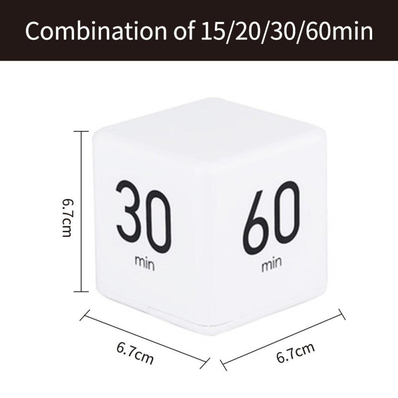 Timer Digital Display Timer Countdown Alarm 15 - 20 - 30 - 60 Minutes