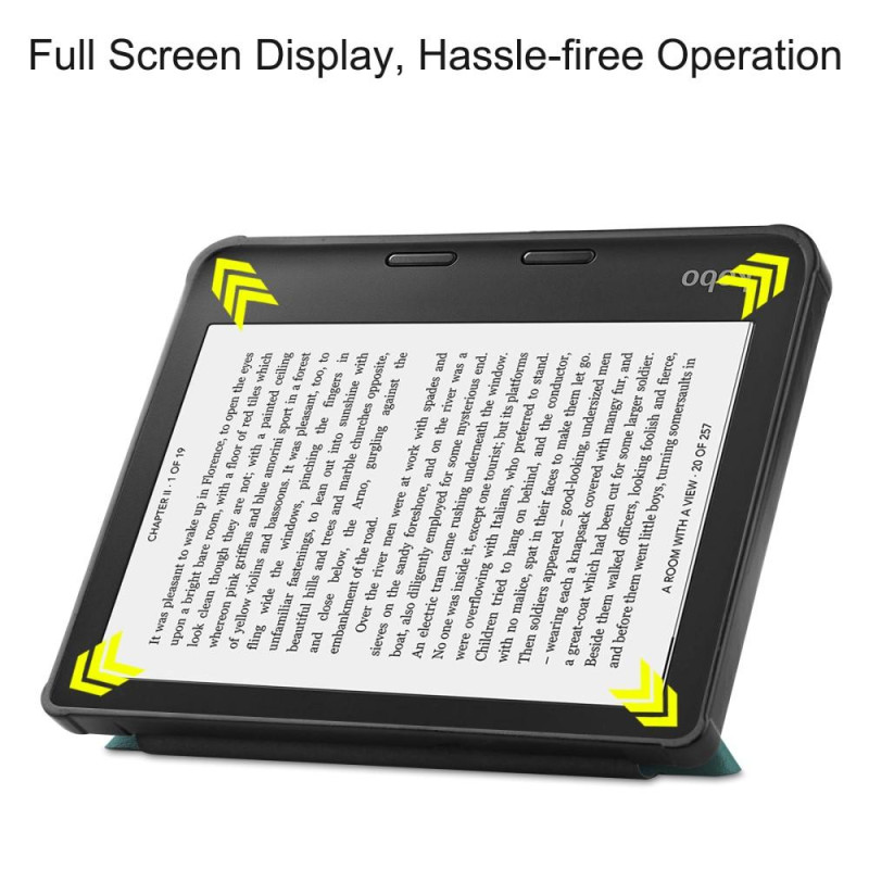 Stand Case Cover for Kobo Libra 2 - Green