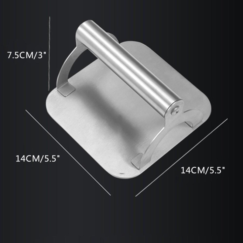 Smashburger Hamburger press Smash iron Stainless steel