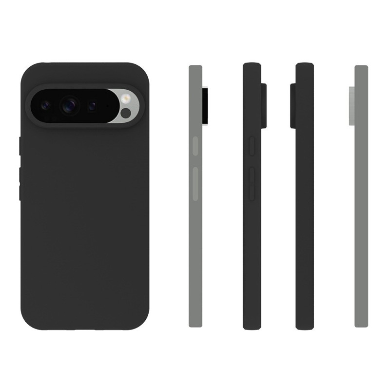 For Google Pixel 10 Pro XL Deksel Mykt TPU-telefondeksel - Sort