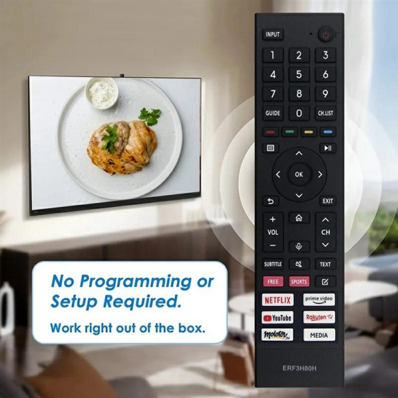 Fjernkontroll erstatning ERF3H80H For Hisense TV