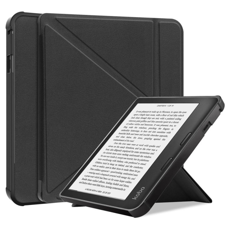 Stand Case Cover for Kobo Sage - Black