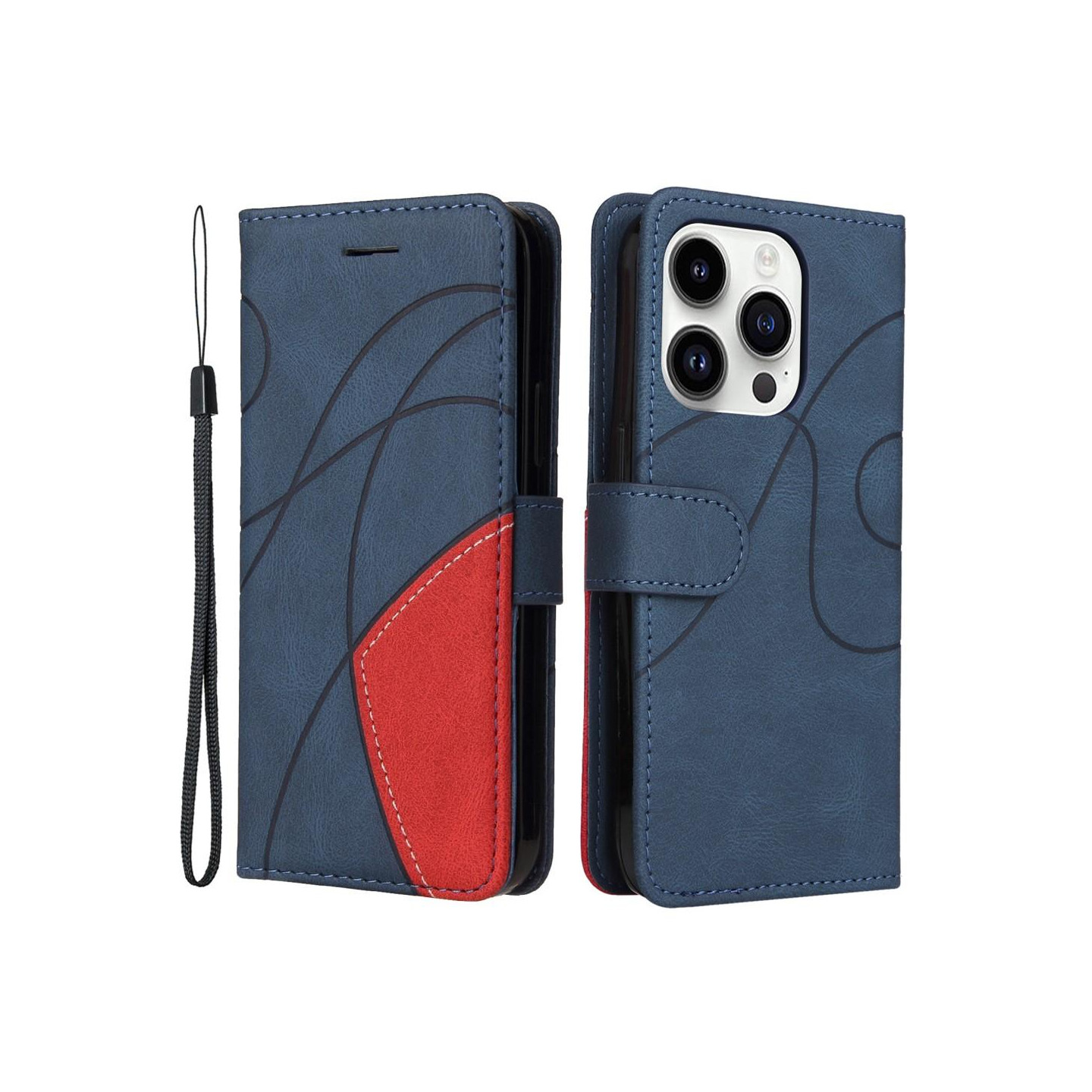 For iPhone 15 Pro KT Series - 1 Dual - color Case