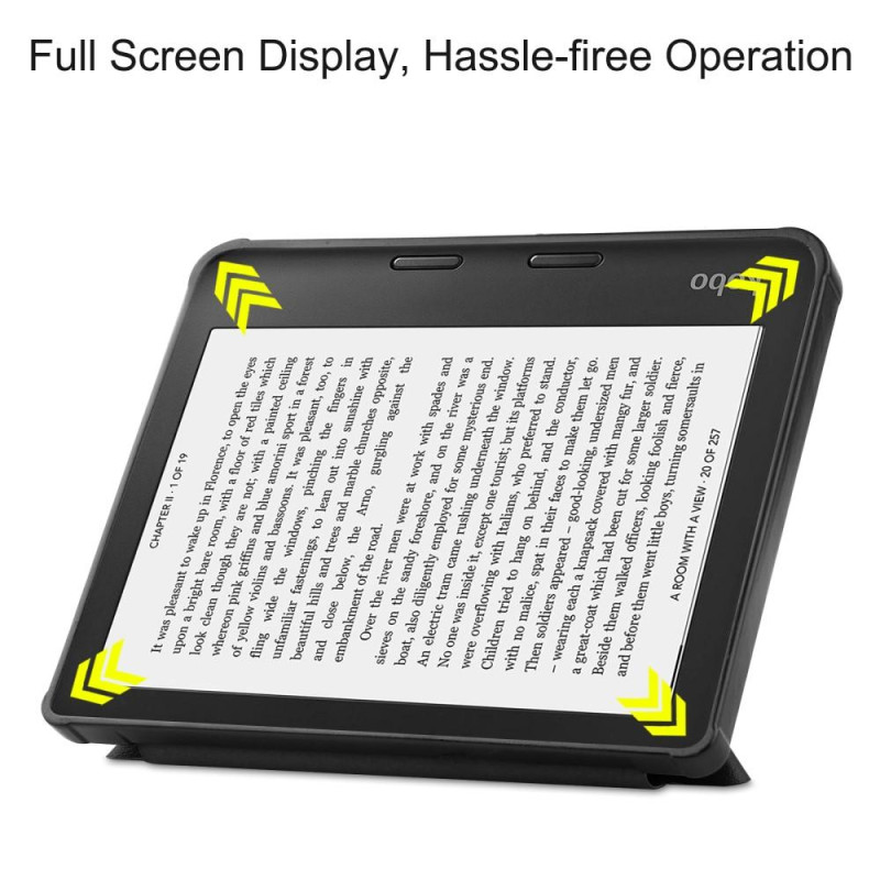 Stand Case Cover for Kobo Sage - Black