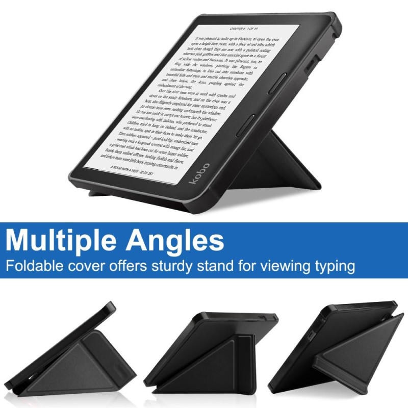 Stand Case Cover for Kobo Sage - Black