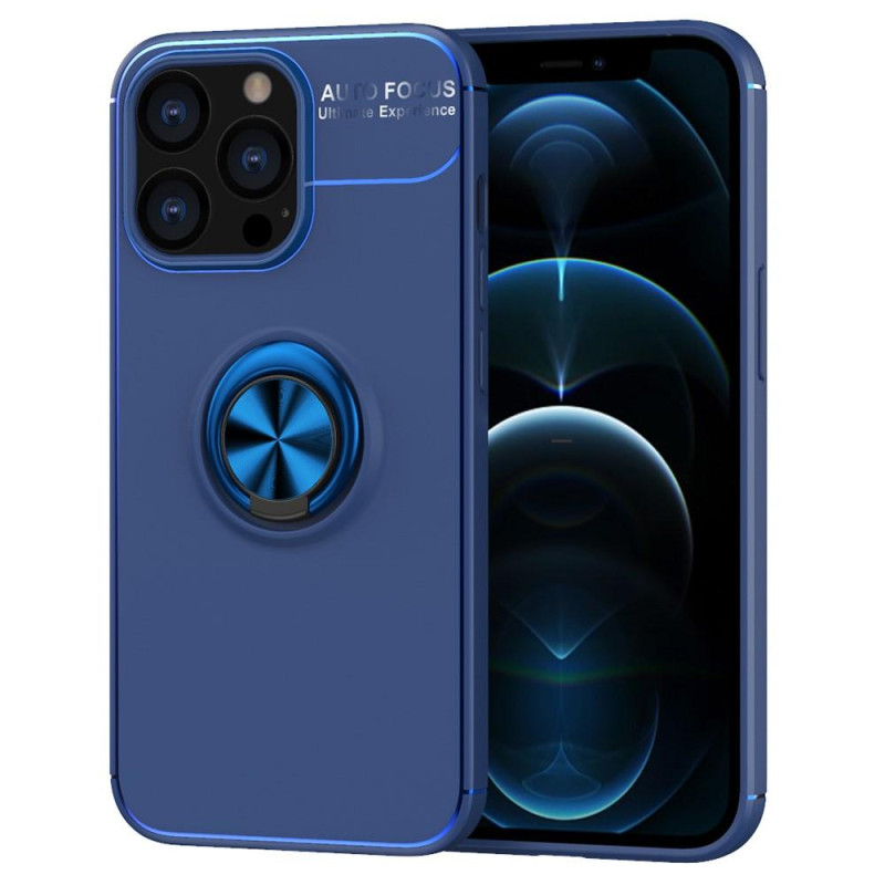 iPhone 13 Pro Max Sormirengas Sivutuen Hybridikotelo - Sininen