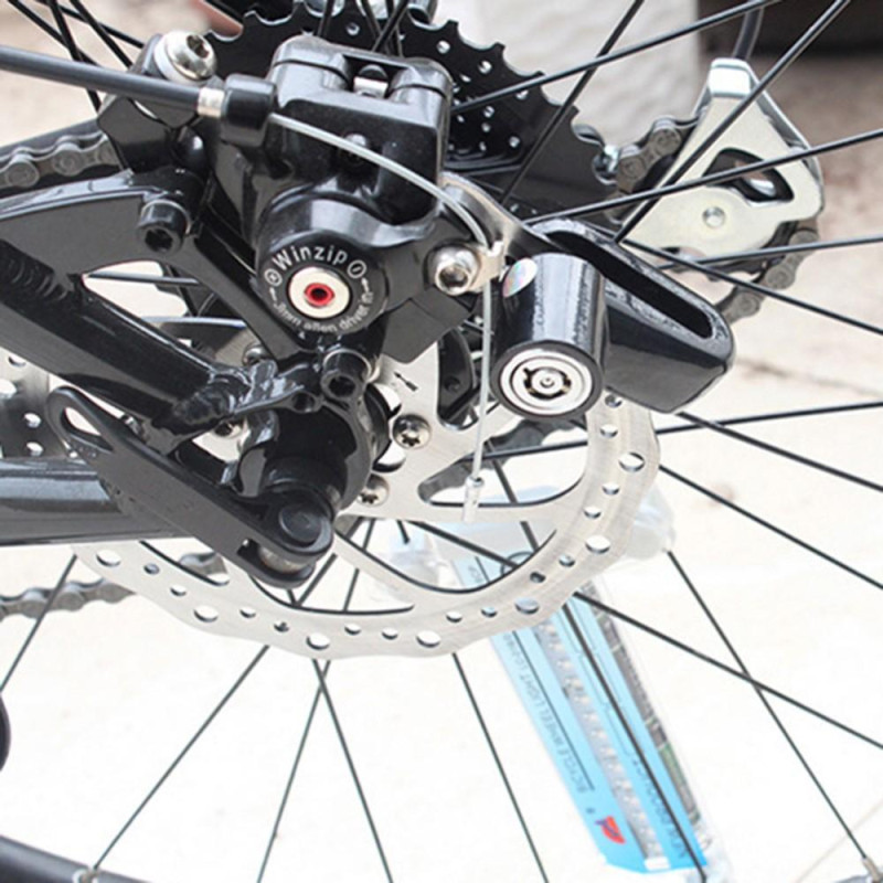 Lock Anti - theft Bicycle Motorcycle Scooter Disc Brake Lock - Black