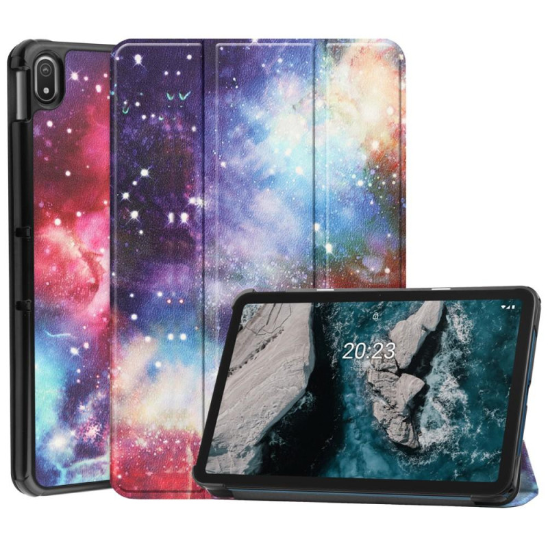 Tablet Stand Slim Fit Cover For Nokia T20 - Nebula