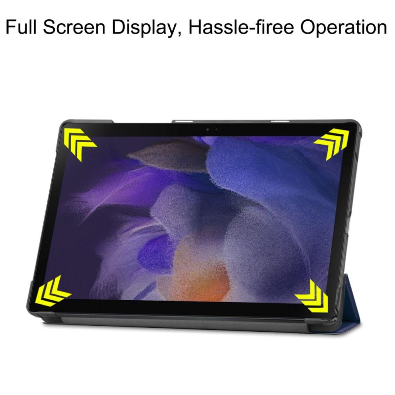 Tri - fold Stand Case for Samsung Galaxy Tab A8 10.5" (2021) - DarkBlue