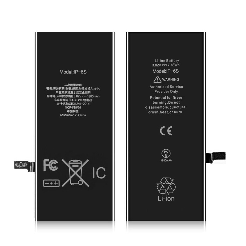 iPhone 6s IPARTS EXPERT 1880mAh batteri FCC/CE/Rosh