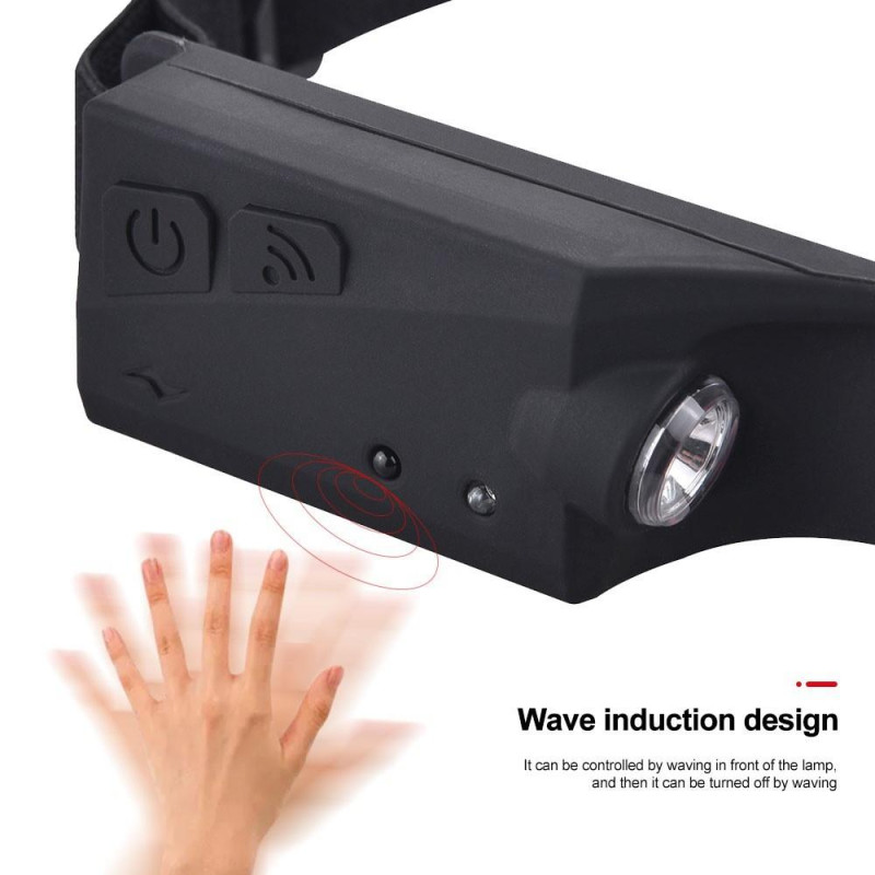 COB LED - ajovalaisin taskulamppu Päähän asennettava etuvalo