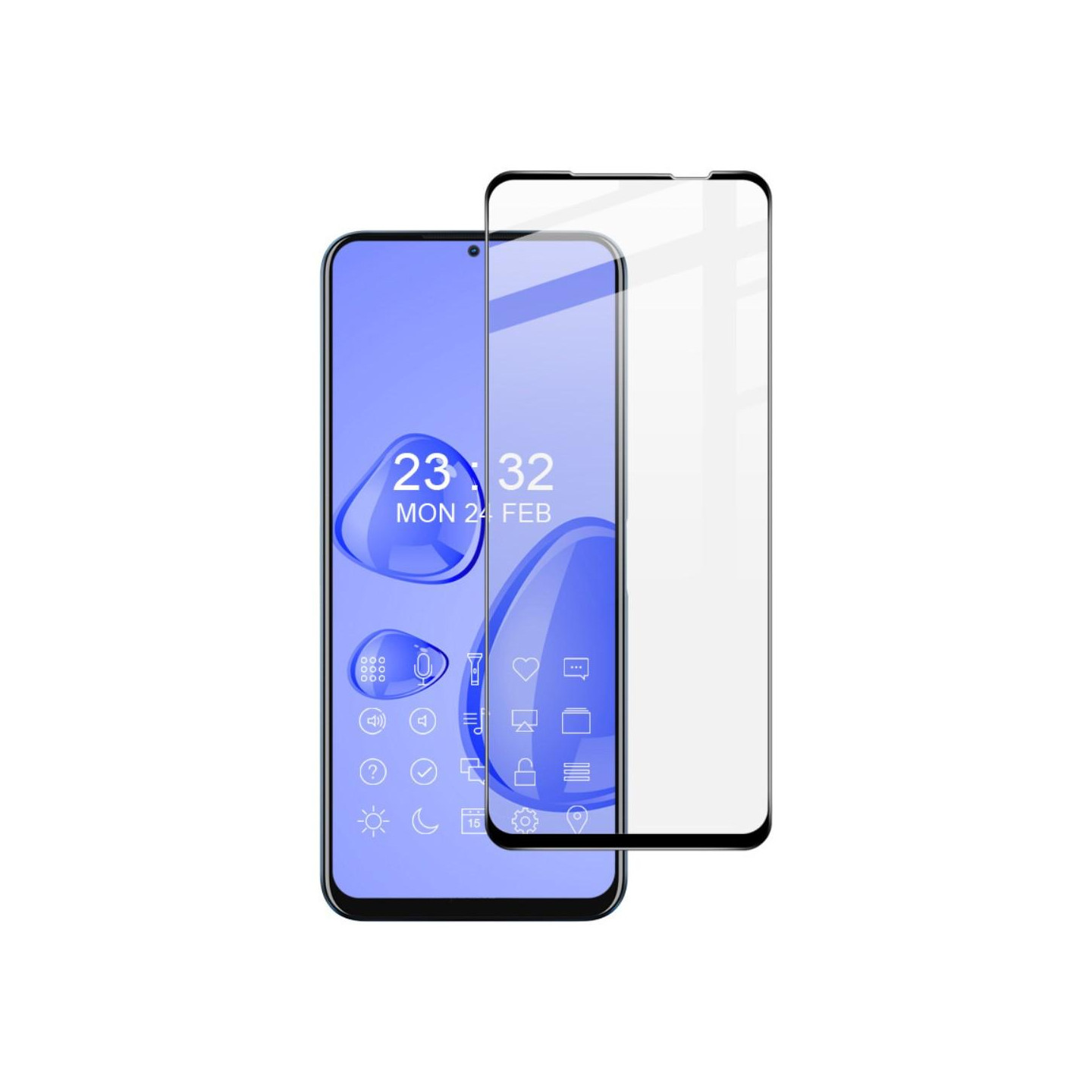 IMAK Pro+ Motorola Moto G31/Moto G41 hærdet glas med fuld dækning