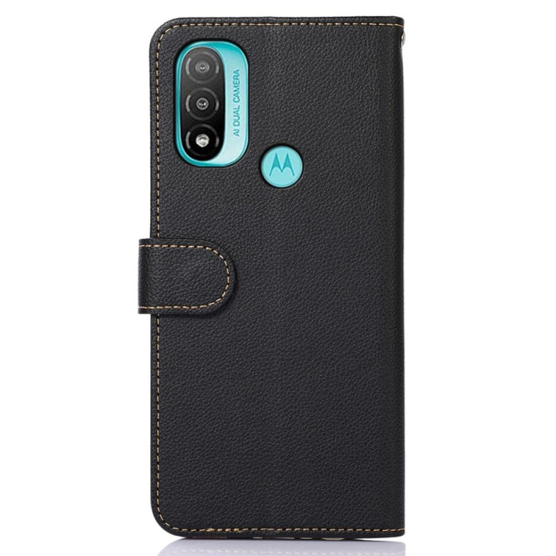 KHAZNEH Telefoncover til Motorola Moto E20/E40 - Sort/Rød