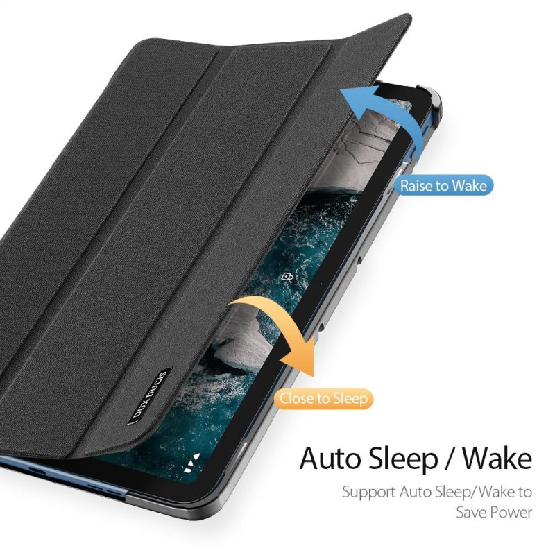 DUX DUCIS Tri - fold Stand to Nokia T20 - Black