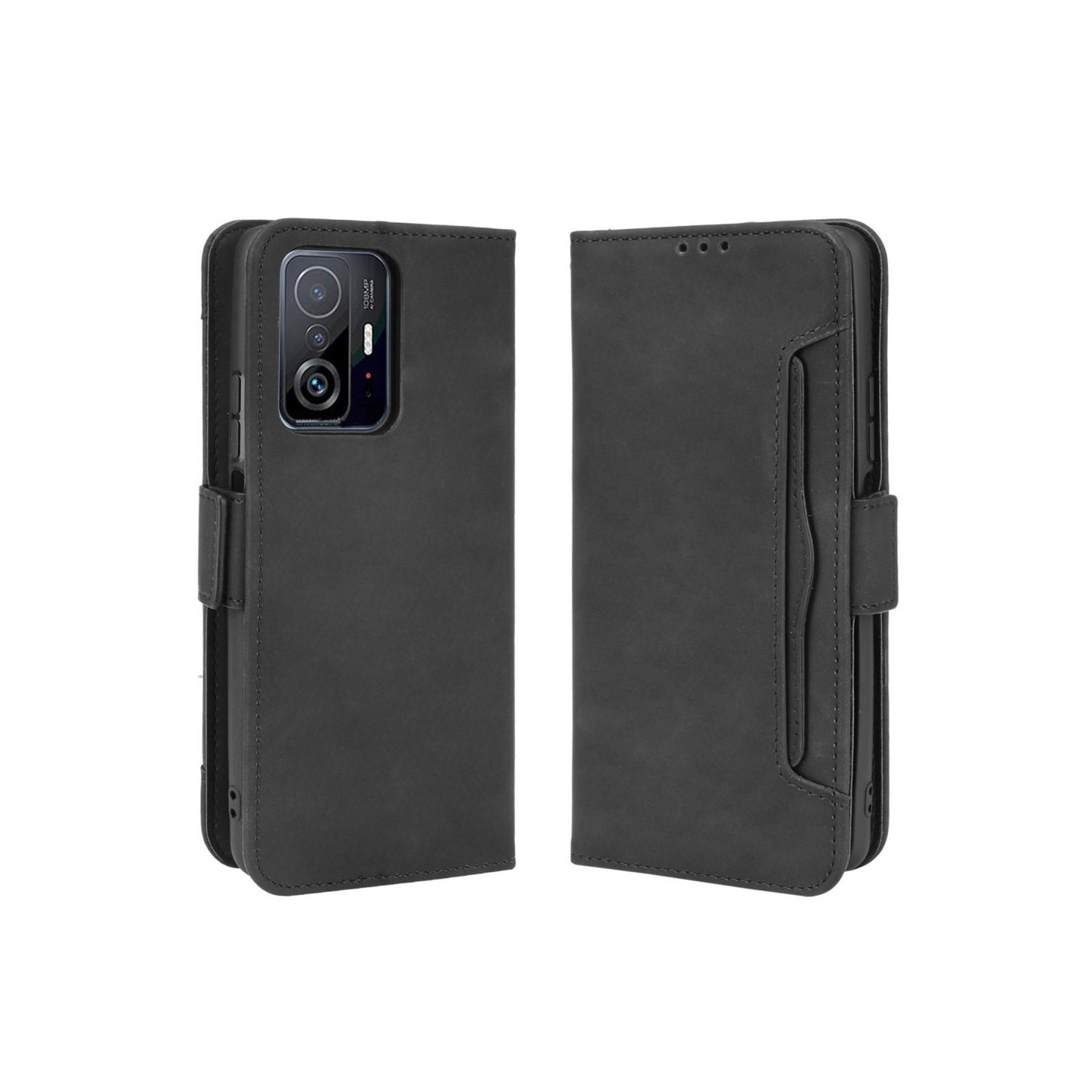 Xiaomi 11T Pro/11T Lommebok - deksel - Svart