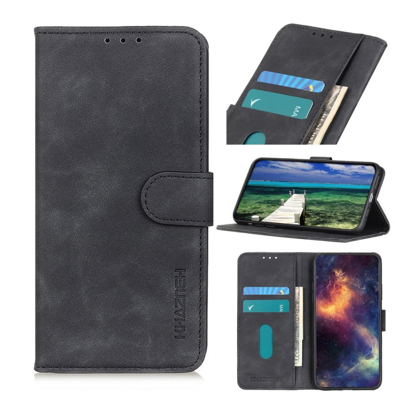 KHAZNEH Vintage Wallet Case for Xiaomi Mi 10s - Black