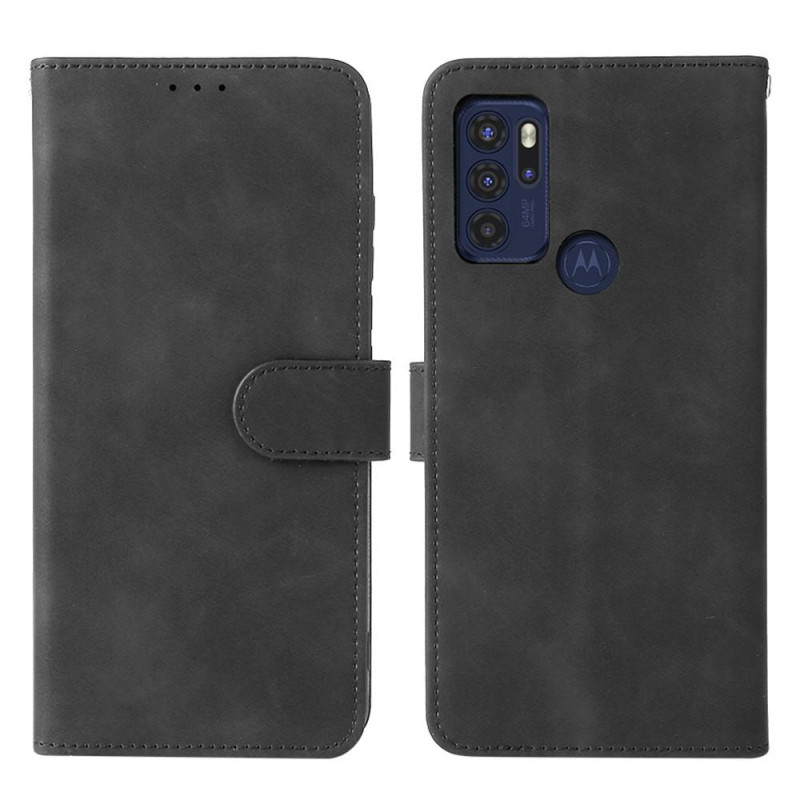 Retro wallet Motorola Moto G60s - Black