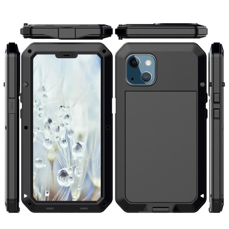 iPhone 13 Heavy Duty Robust Hybrid - deksel med innebygd herdet glass