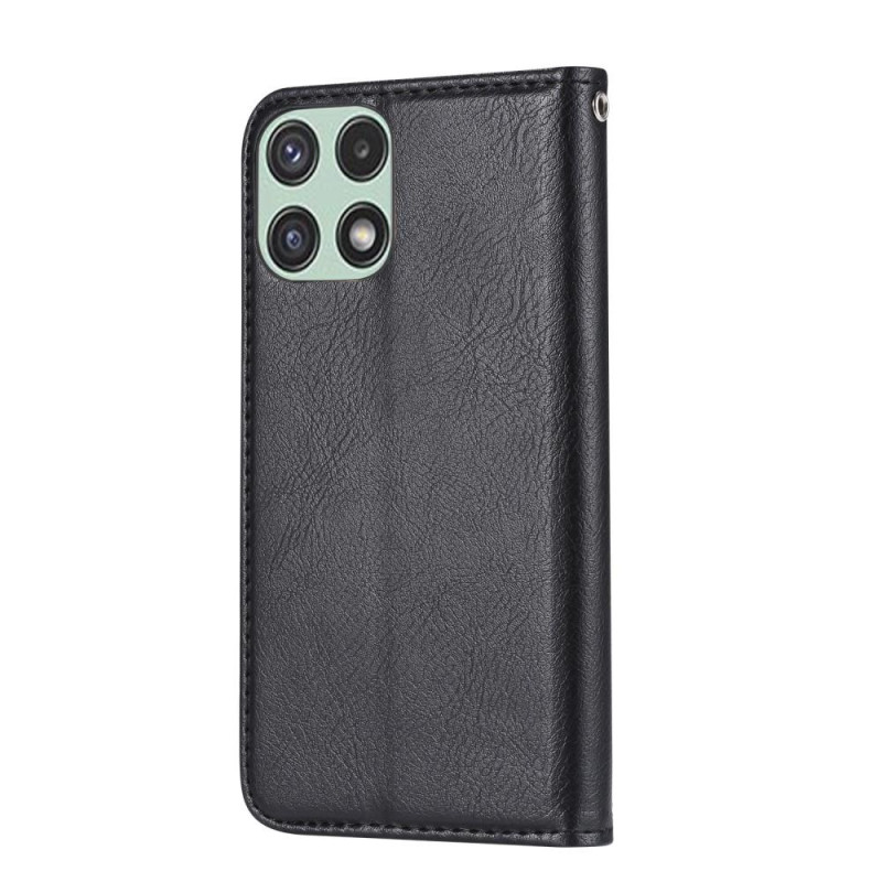 Auto - absorbed Stand Phone Case for Samsung Galaxy A22 5G - Black