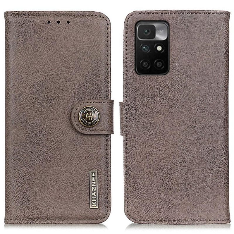 Xiaomi Redmi 10 KHAZNEH Lommebok - deksel - Grå