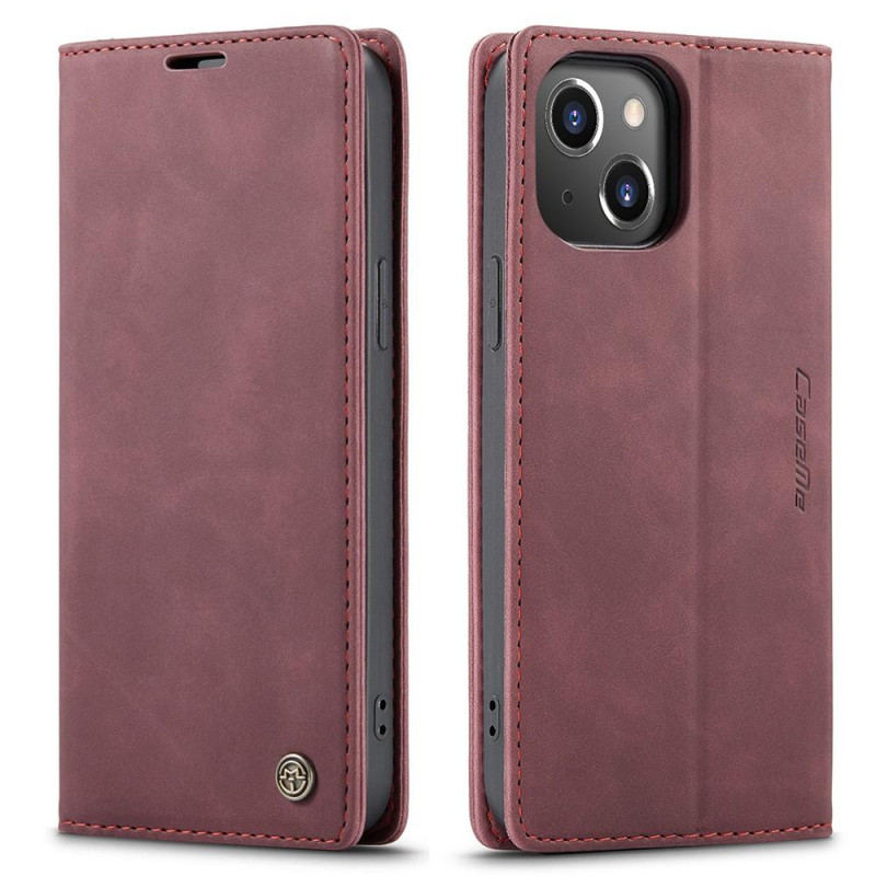 CASEME Lommebok - deksel iPhone 13 Pro - Rød