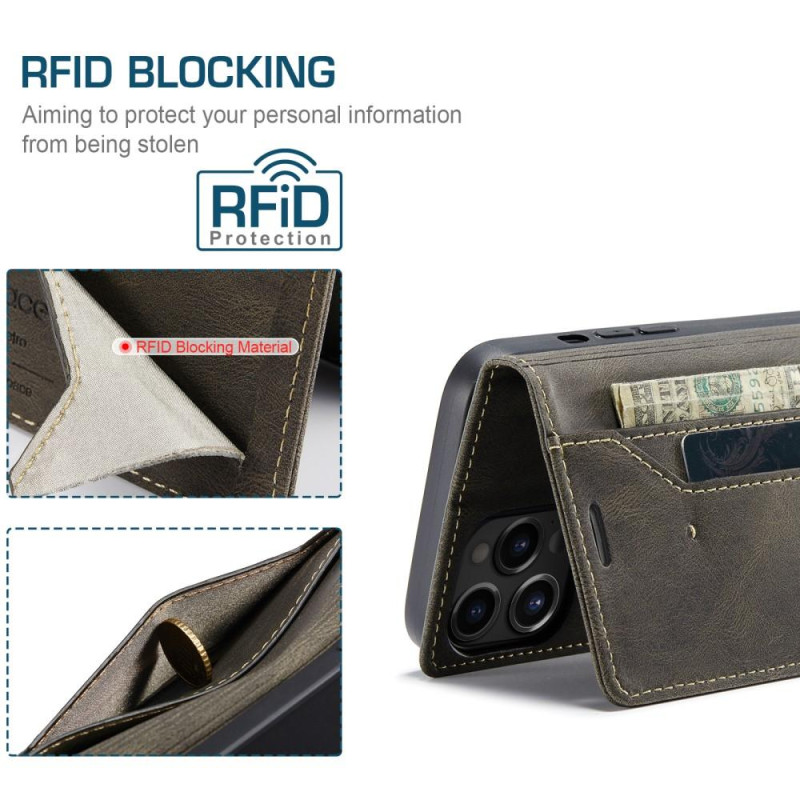 AUTSPACE A01 Lommebok - cover iPhone 13 Pro - Kaffe