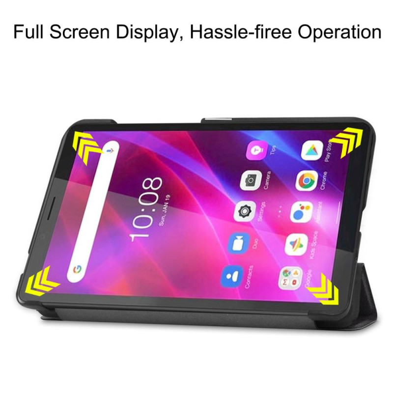 Trippeldeksel til Lenovo Tab M7 (3. generasjon) - Ikke rør meg