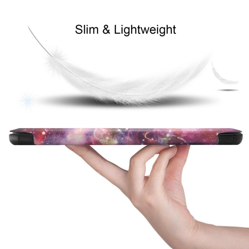 Mønster Trifoldet stativbetræk Lenovo Tab M7 (3. generation) - Nebula