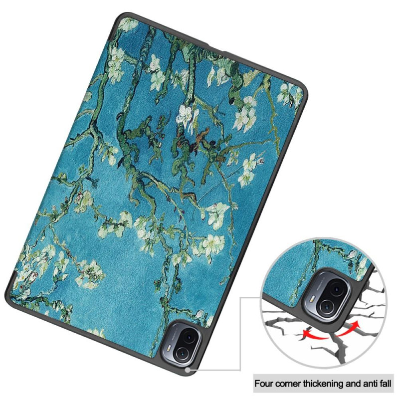 Slim Fit Deksel Til Xiaomi Pad 5 - Sleep/Wake Up - Plum Blossom