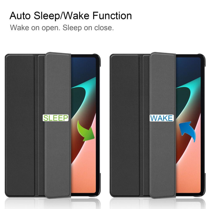 Xiaomi Pad 5 Stand Slim Fit Cover Sleep / Wake - Black
