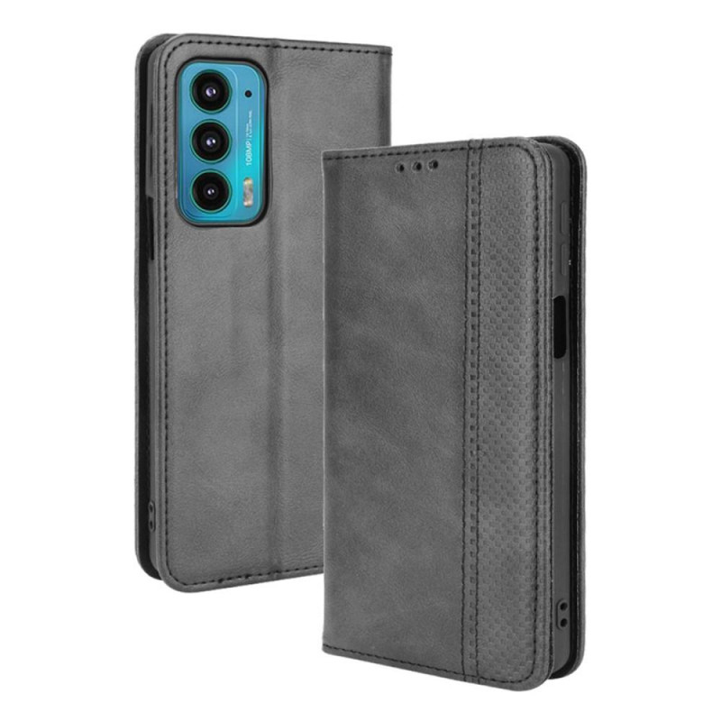 Wallet Stand Flip - puhelinkotelo Motorola Edge 20: lle - musta
