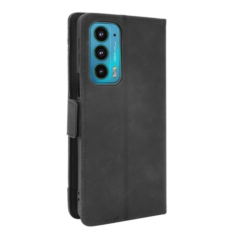 Wallet Stand Flip - puhelinkotelo Motorola Edge 20: lle - musta