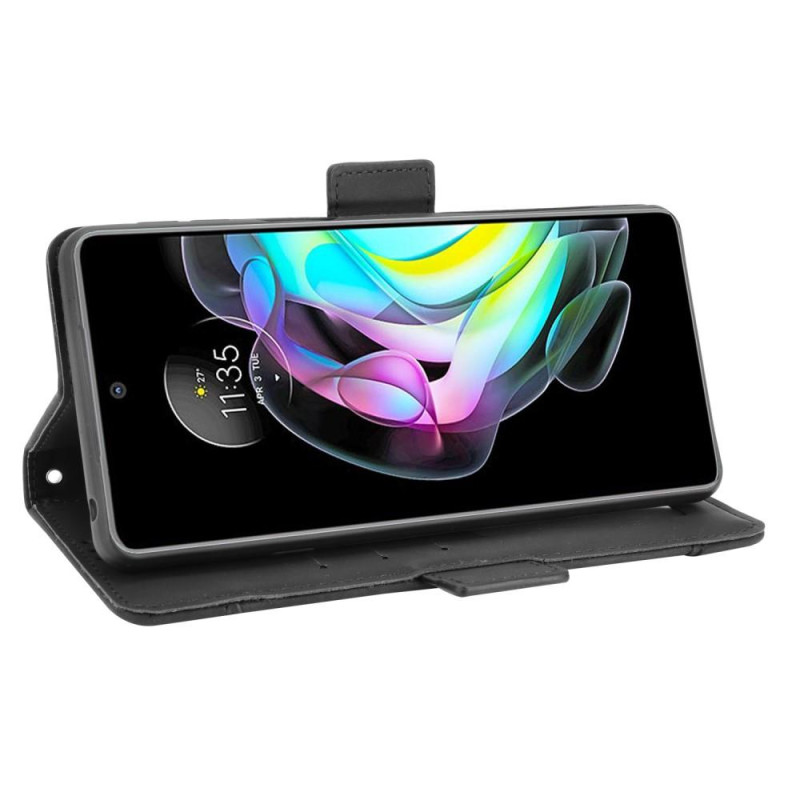 Wallet Stand Flip - puhelinkotelo Motorola Edge 20: lle - musta
