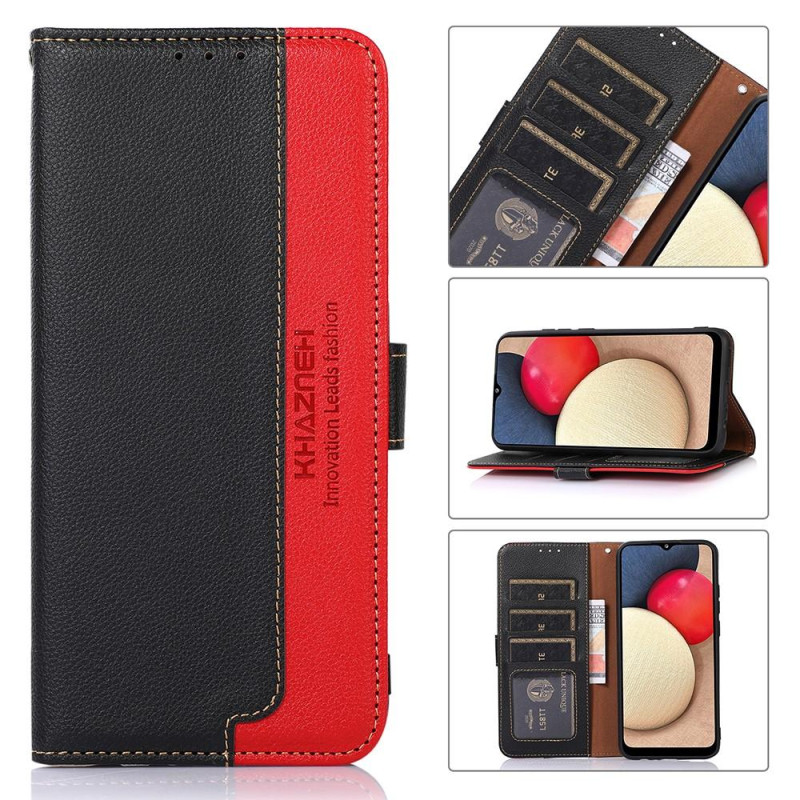KHAZNEH Phone Cover for Xiaomi Redmi Note 10 4G / 10S - Red/Black