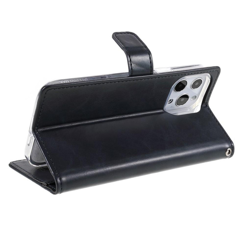 MERCURY GOOSPERY Blue Moon Wallet Case iPhone 13 Pro Max Black