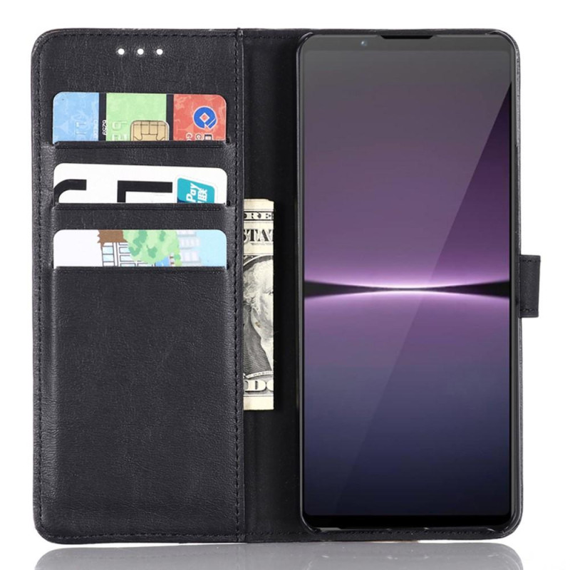 PU Magnetic Wallet Leather Case for Sony Xperia 1 V