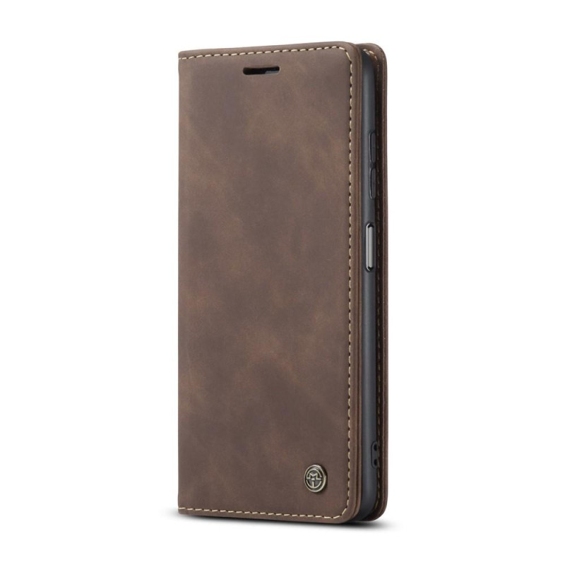 CASEME Retro Wallet Case for Xiaomi Redmi Note 10 4G/Note 10S - Coffee