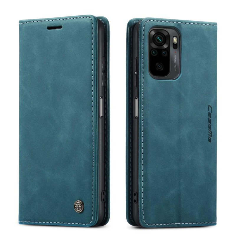 CASEME Lommebok - deksel Xiaomi Redmi Note 10 4G/Note 10S - Blå