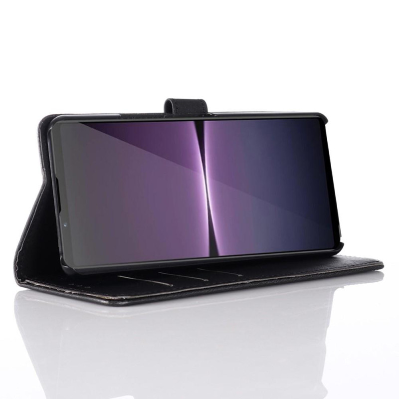 PU Magnetic Wallet Leather Case for Sony Xperia 1 V