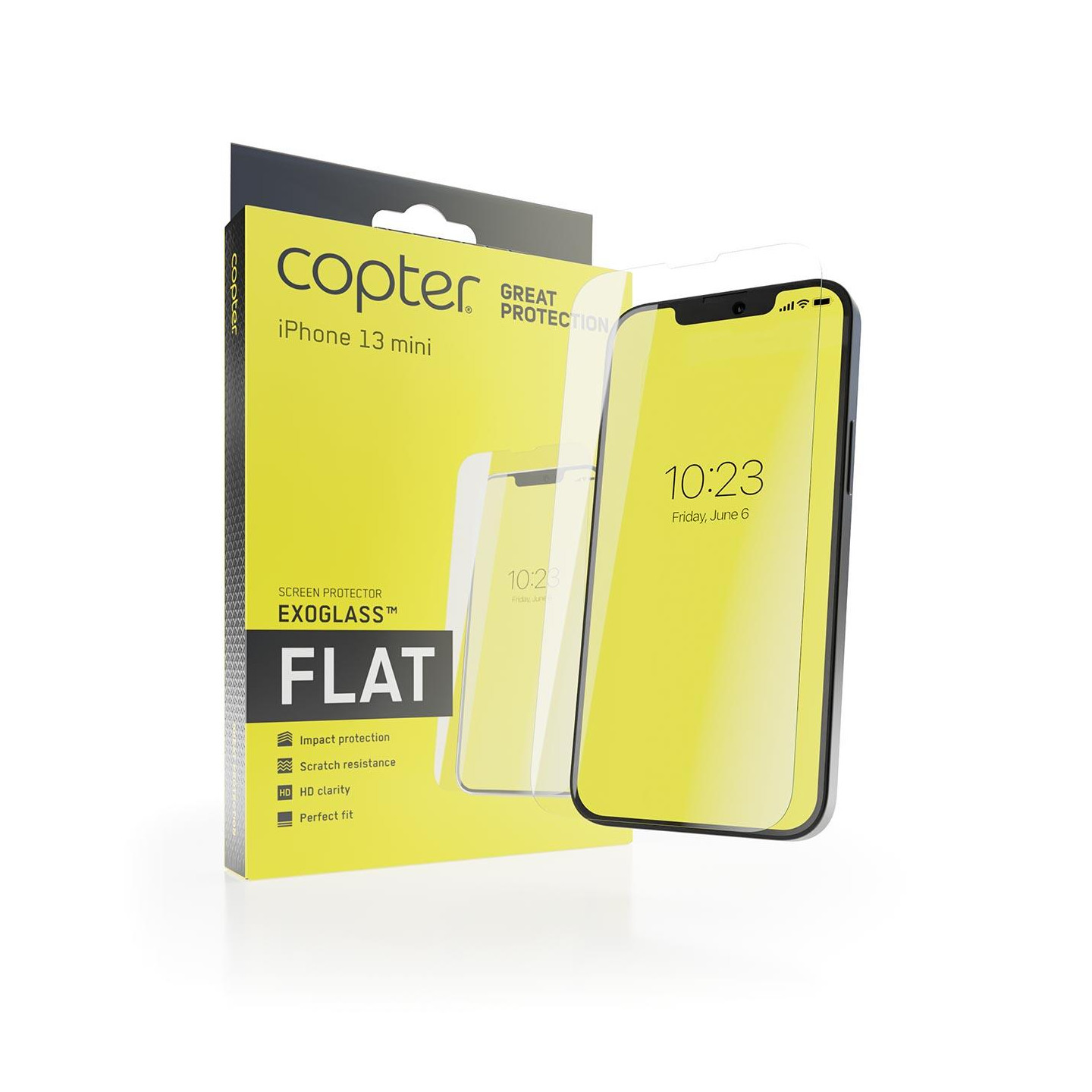 Copter Exoglass til iPhone 13 Mini