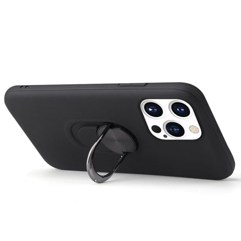 iPhone 13 Pro Max Hybrid Cover Med Fingerring - Rød