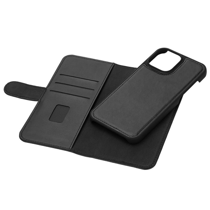 GEAR Lommebok - cover 2in1 Sort til iPhone 13 Pro Max