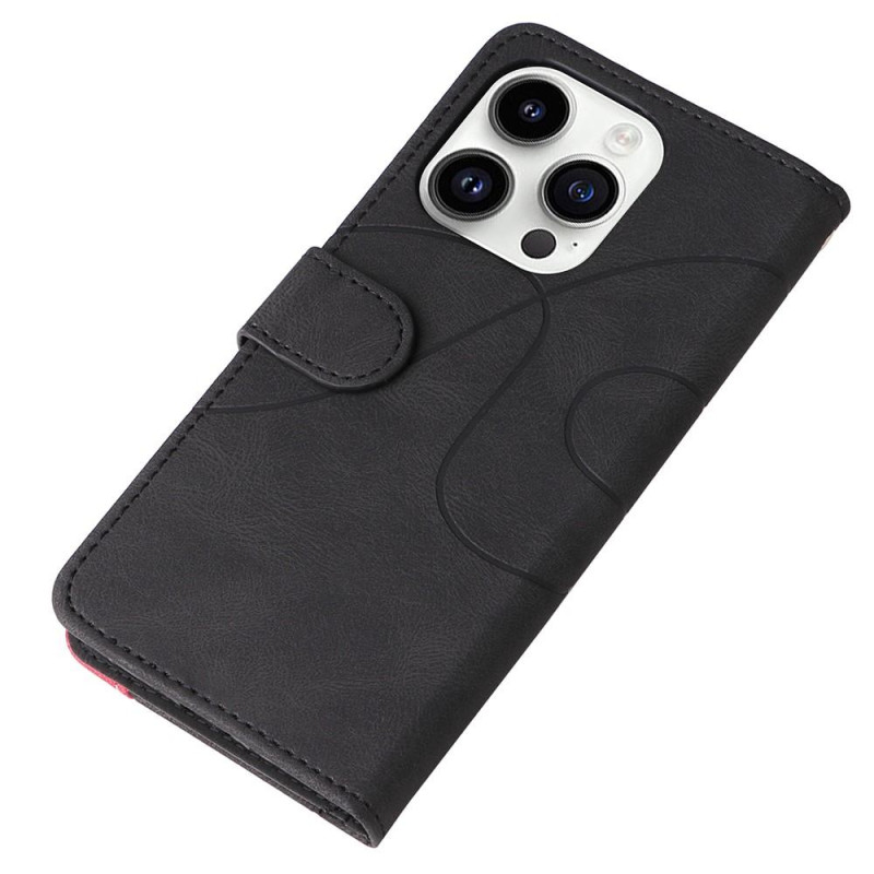 Til iPhone 15 Pro KT Series - 1 Dobbeltfarvet etui