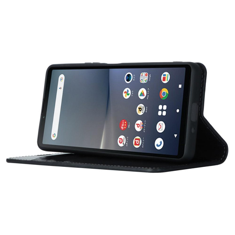 For Sony Xperia 10 V Cover Wallet - Black