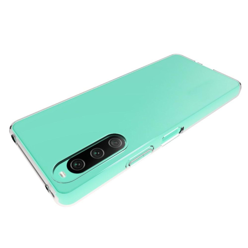 Til Sony Xperia 10 V Soft Slim TPU Cover Gjennomsiktig