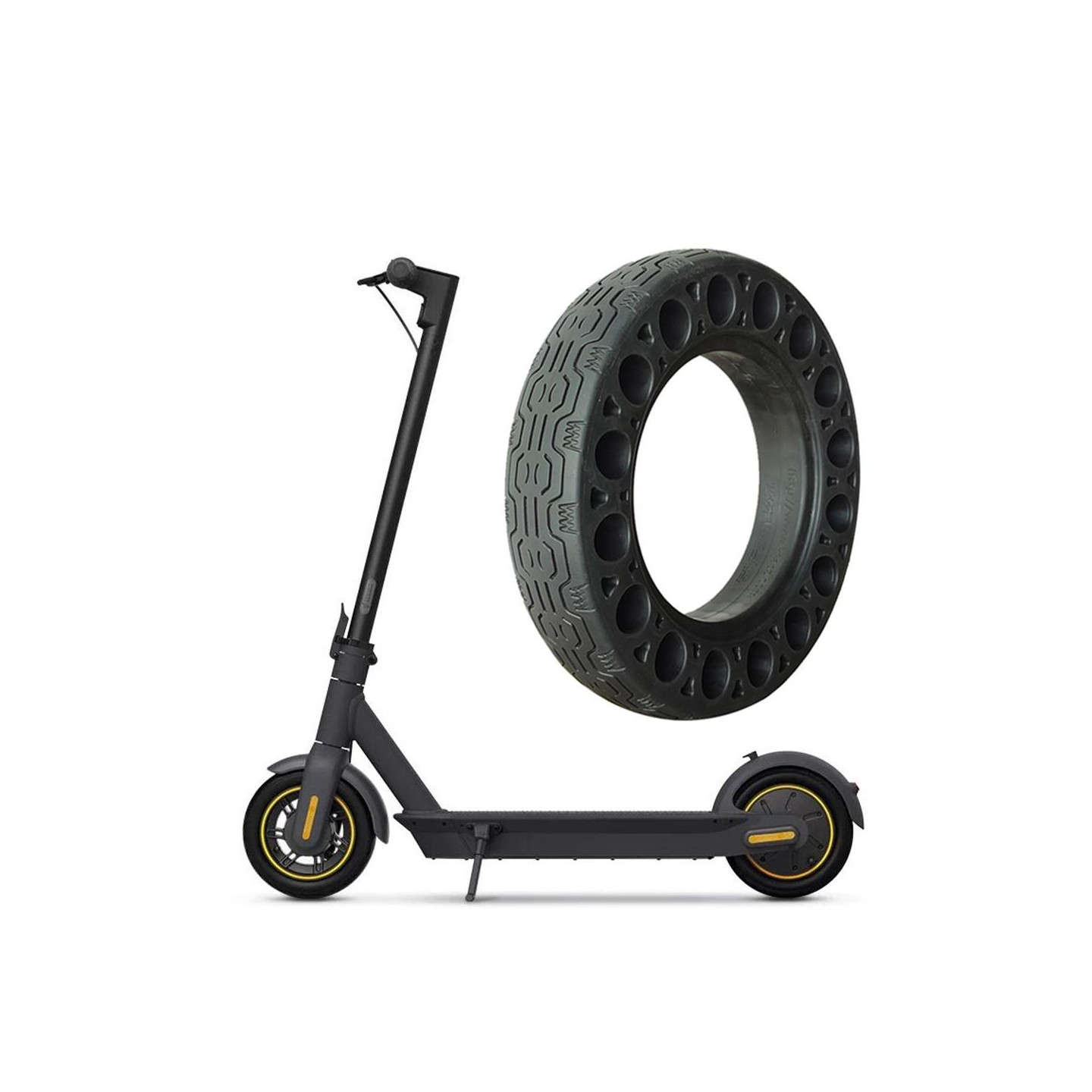 Räjähdysvastainen kumirengas Ninebot Max G30 sähköskootterille 2kpl