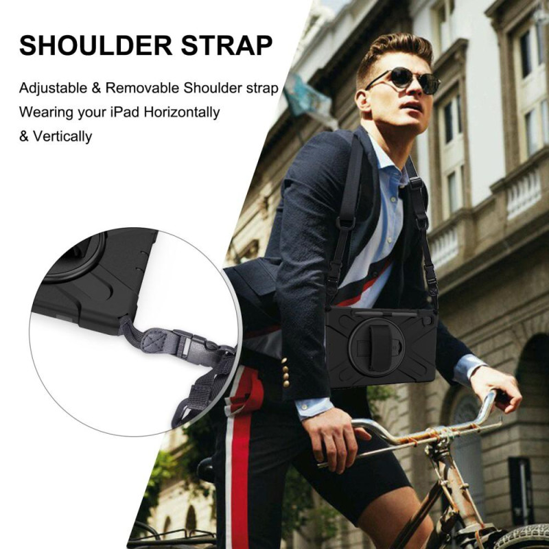 Samsung Galaxy Tab S6 Lite Heavy Duty Shell Case Shoulder Strap