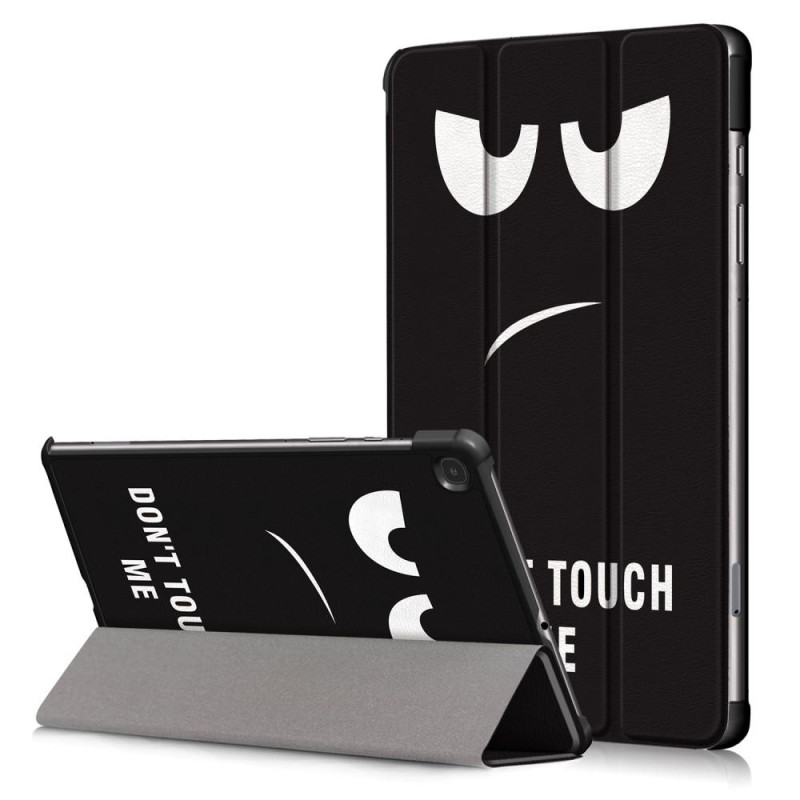 Tri - fold Stand Case for Samsung Galaxy Tab S6 Lite - Dont Touch Me